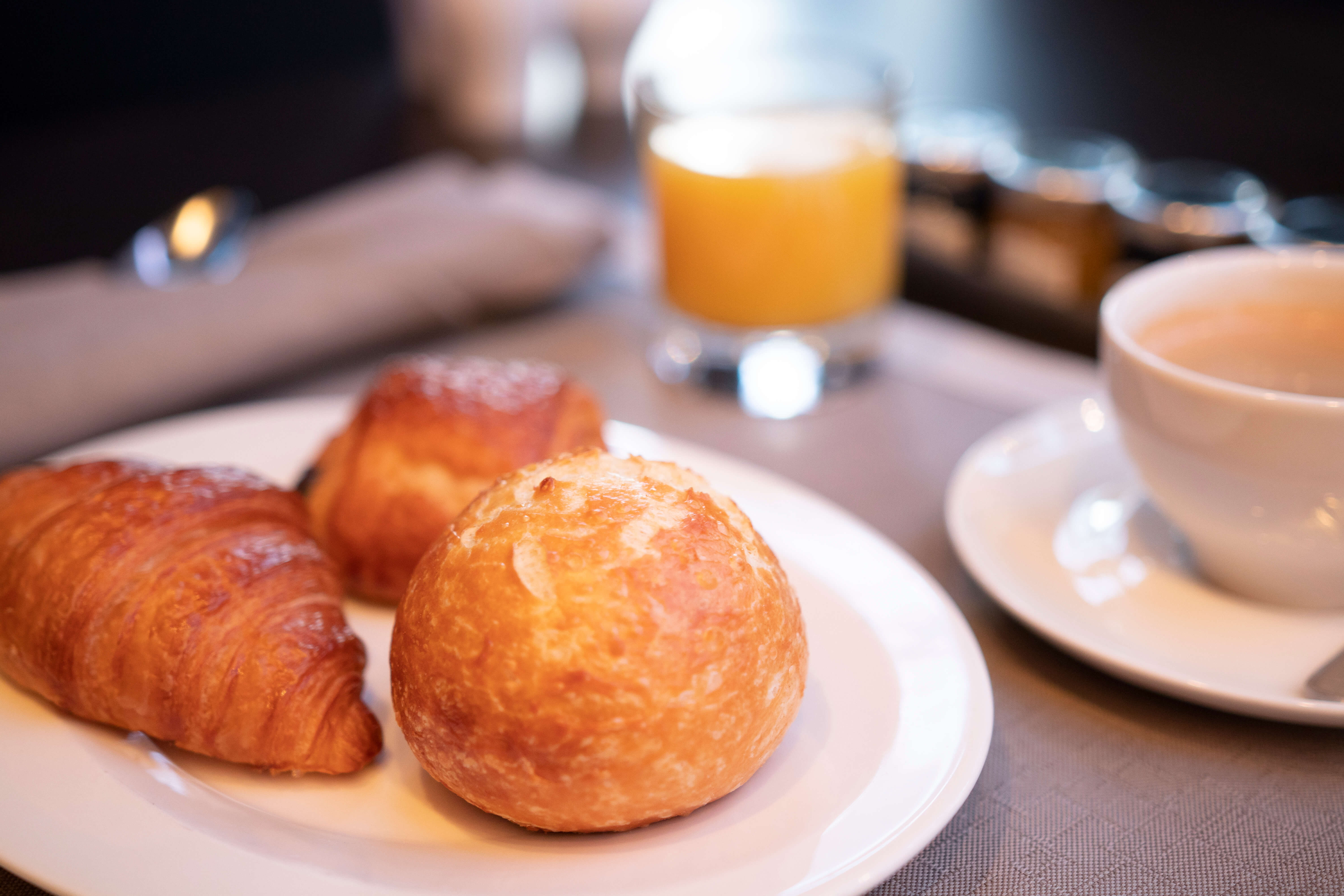 Plateau petit déjeuner - Hôtel La Cour Carrée