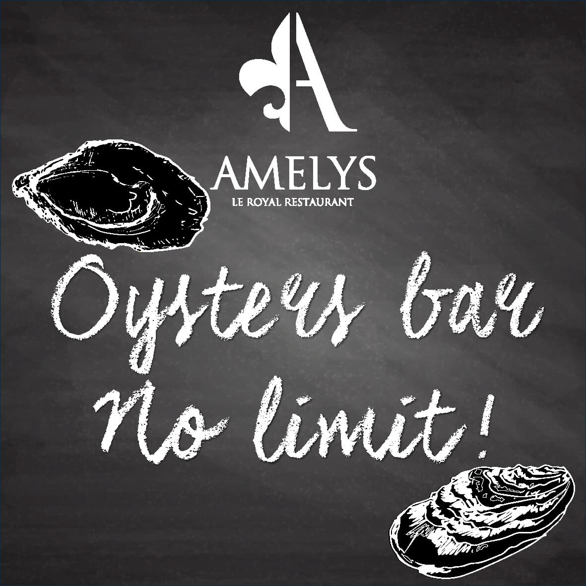 Oysters Bar- les huîtres à l'honneur