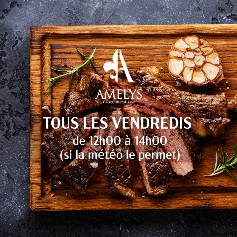 Nouveau concept au restaurant Amélys : le barbecue !