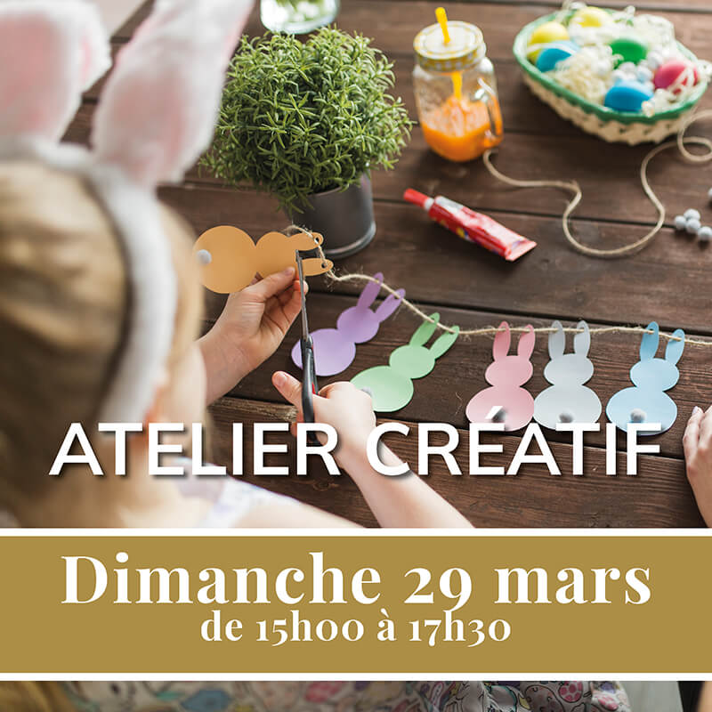 Un après-midi créatif sur le thème de Pâques