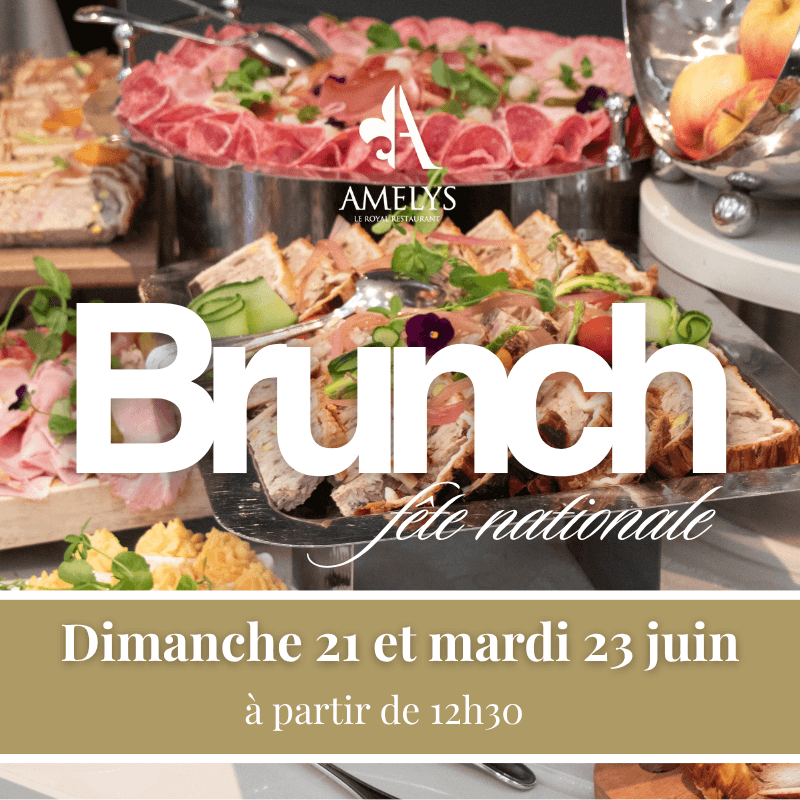 Brunch de la fête nationale au restaurant Amélys